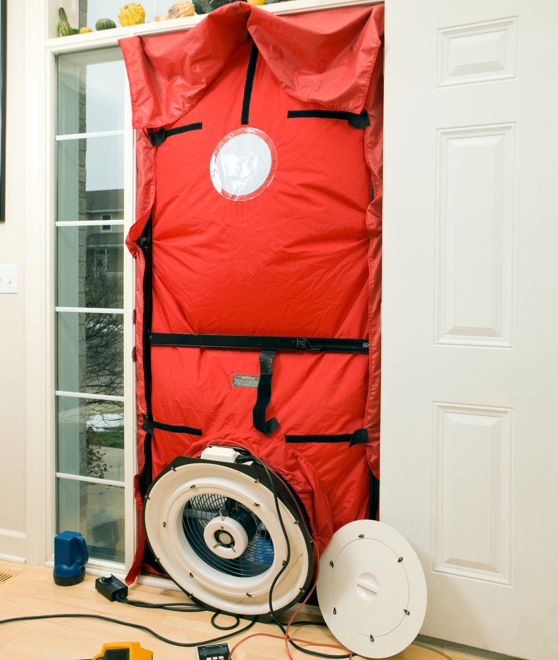 blower door testing machine